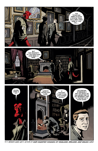 Illustration for article titled Hellboy Investigates a Phantom Limb In This Creepy Comic Preview